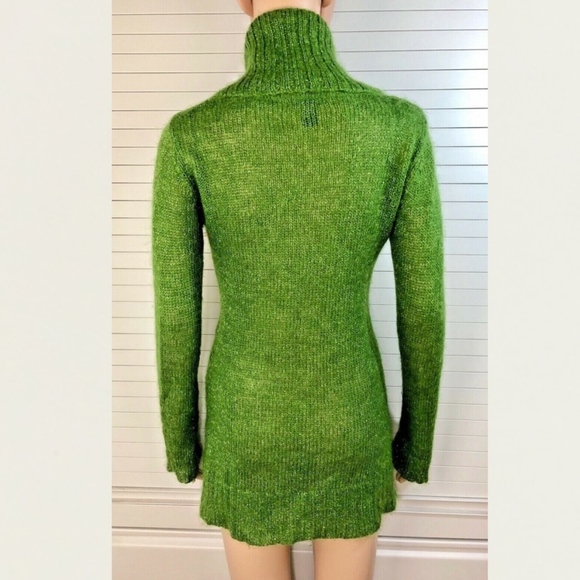 NWT H&M Mohair Glittery Cowl neck Tunic Sweater - Picture 4 of 4